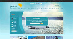 Desktop Screenshot of marinadomaniowska.pl